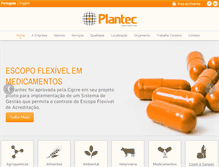 Tablet Screenshot of planteclab.com.br